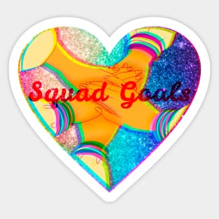 Hashtag Squad Goals Sticker